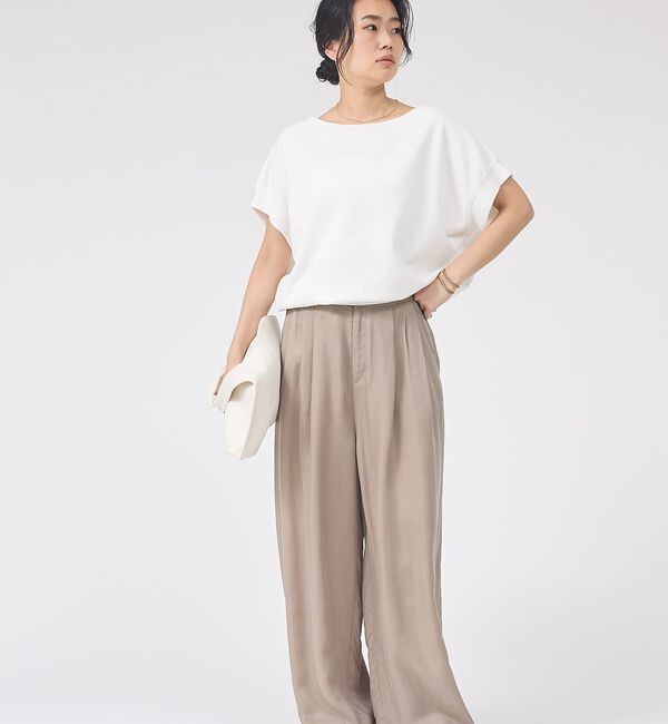 Rouge vif「スレッド編裏毛風ニットプルオーバー」|ニット・セーター|