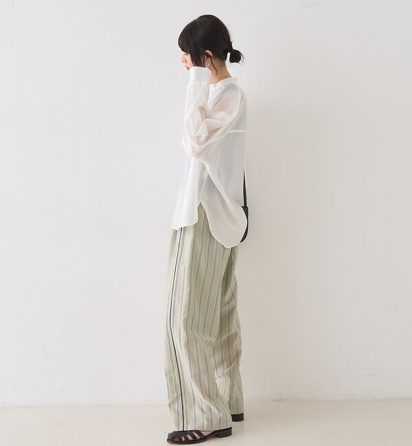 Rouge vif「ストライプイージーパンツ/ウエストゴム【予約】」|その他|