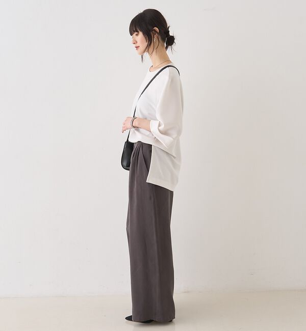 Rouge vif「ダンボールゆったりブラウス/カットソー/半袖」|シャツ・ブラウス|