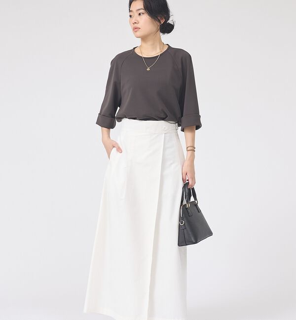 Rouge vif「ダンボールゆったりブラウス/カットソー/半袖」|シャツ・ブラウス|