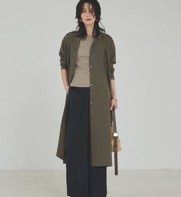 qualite「【接触冷感】ドライジャージーワンピース」|ワンピース|