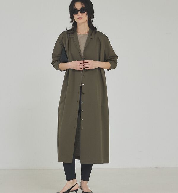 qualite「【接触冷感】ドライジャージーワンピース」|ワンピース|