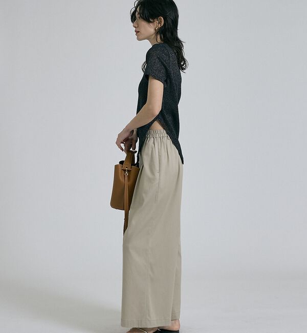 qualite「【接触冷感＆セットアップ対応】ライトデニムパンツ」|その他|