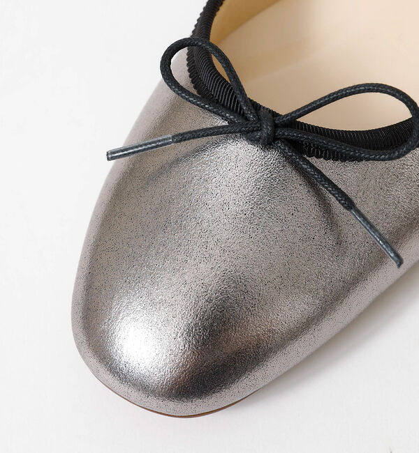 AU BANNISTER「【晴雨兼用】ソフトスクエアトゥバレエシューズ」|レインシューズ|