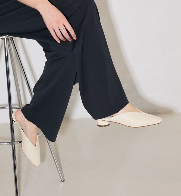 AU BANNISTER「【販売店舗限定】センターシームミュール」|サンダル|