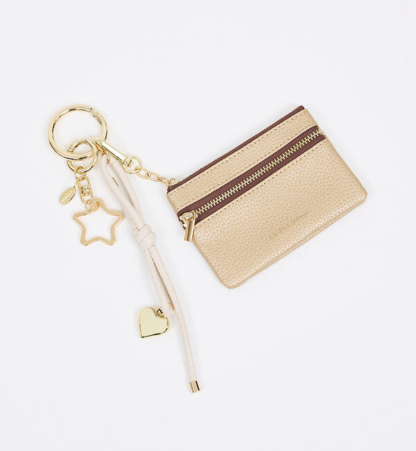 LOWELL things「ポーチチャーム/バッグチャーム」|チャーム・キーホルダー|ゴールド