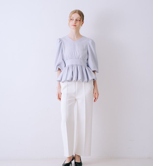 SELFIST「バルーンパフショルブラウス【予約】」|シャツ・ブラウス|