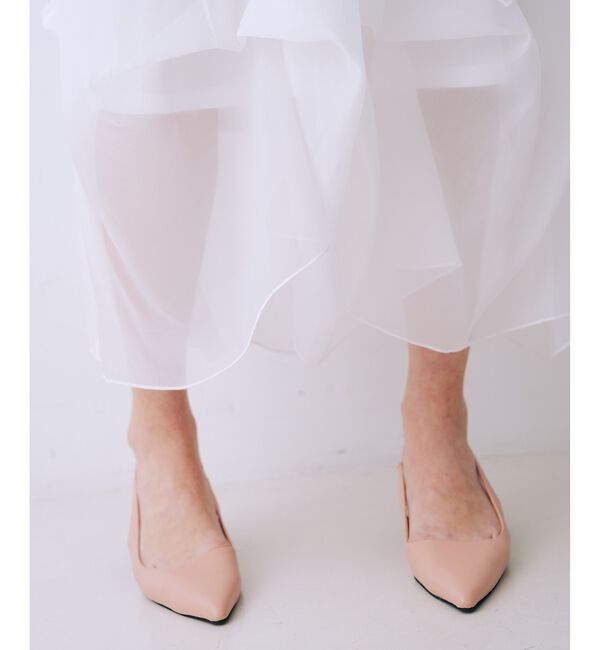 SELFIST「【kariさんコラボ】カーディガン&times;ニットドッキングチュールワンピースセット【予」|ワンピース|