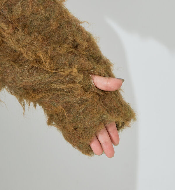 NOMINE「イエティ2WAYニットブルゾン」|カーディガン|