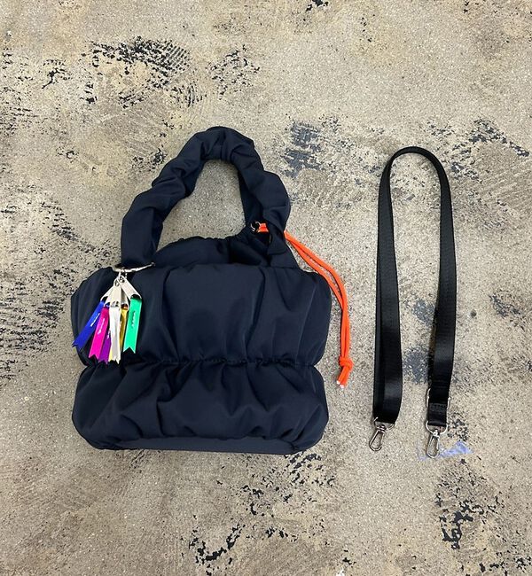 NOMINE「【cheek】pokkori kincyaku2way 2WAY 巾着 ミニトー」|トートバッグ|