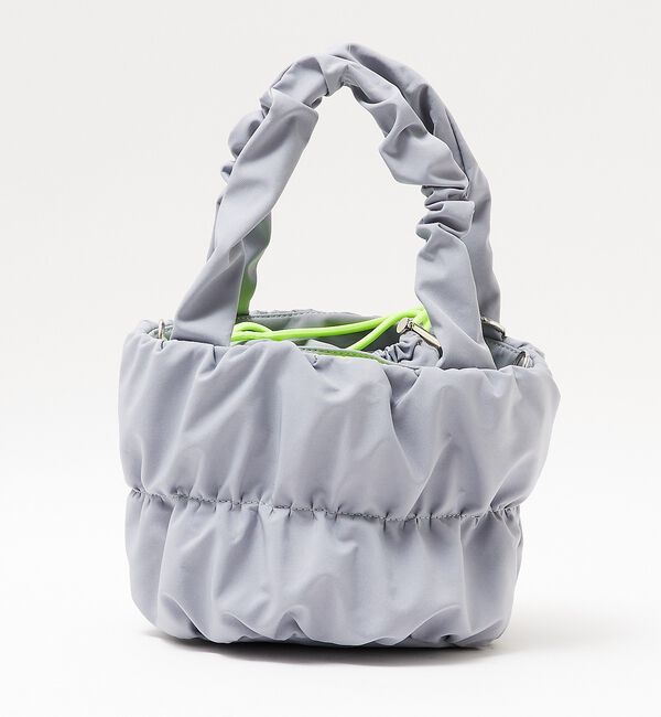 NOMINE「【cheek】pokkori kincyaku2way 2WAY 巾着 ミニトー」|トートバッグ|