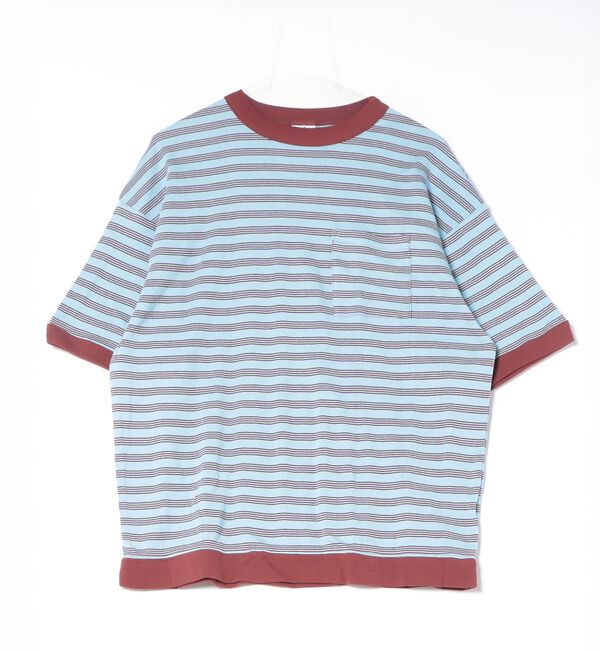 NOMINE「【Robert P. Miller】パネル リブ 半袖 オーバー/ビッグシルエッ」|Tシャツ・カットソー|