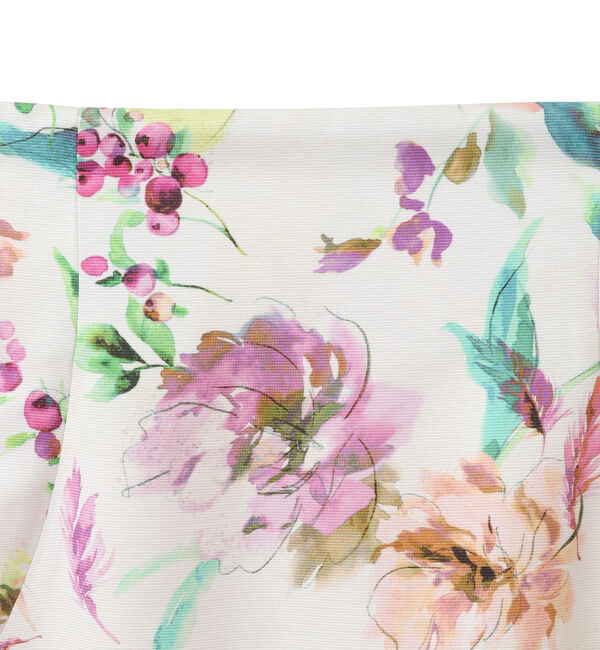 TIARA「花と羽タイトスカート」|スカート|