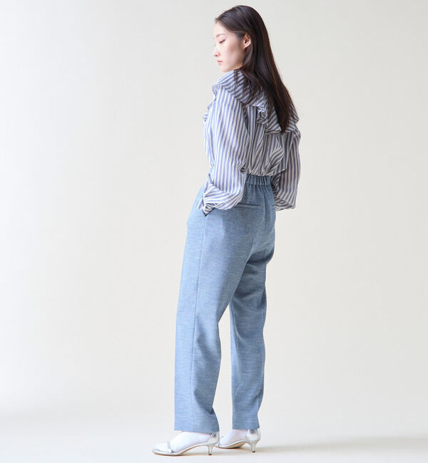 TIARA「フリルギャザーブラウス」|シャツ・ブラウス|