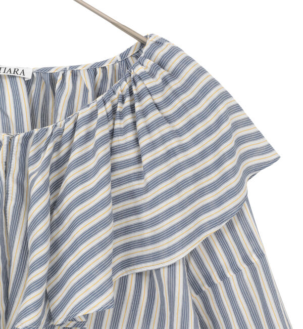 TIARA「フリルギャザーブラウス」|シャツ・ブラウス|