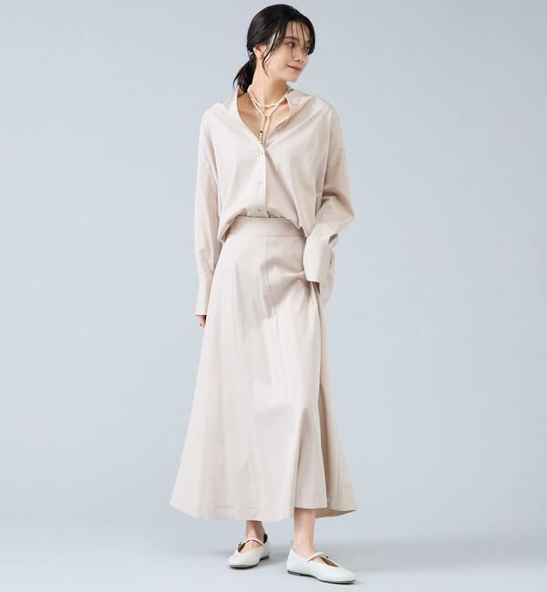 Liesse「パネルフレアスカート」|スカート|