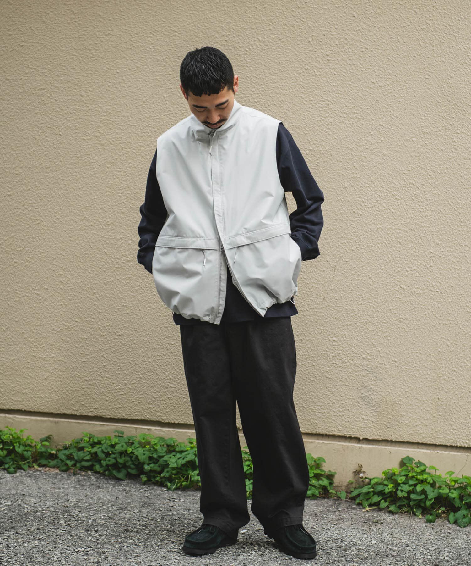 URBAN RESEARCH DOORS「『別注』Foxfire&times;DOORS　ゴアテックス ベスト」|ノーカラーコート|