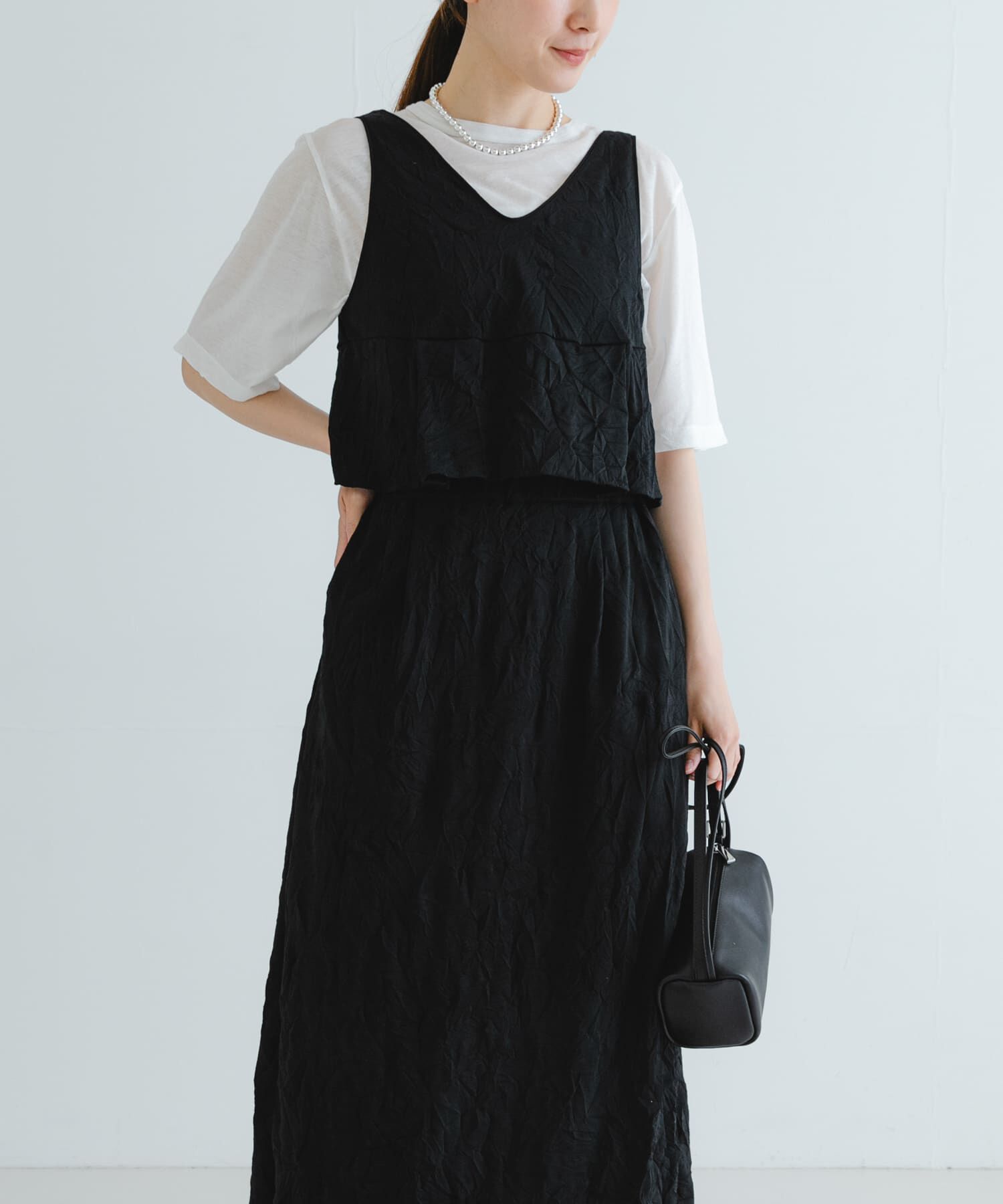 URBAN RESEARCH「『別注』GGG&times;URBAN RESEARCH　クロップドワッシャートップス」|タンクトップ|