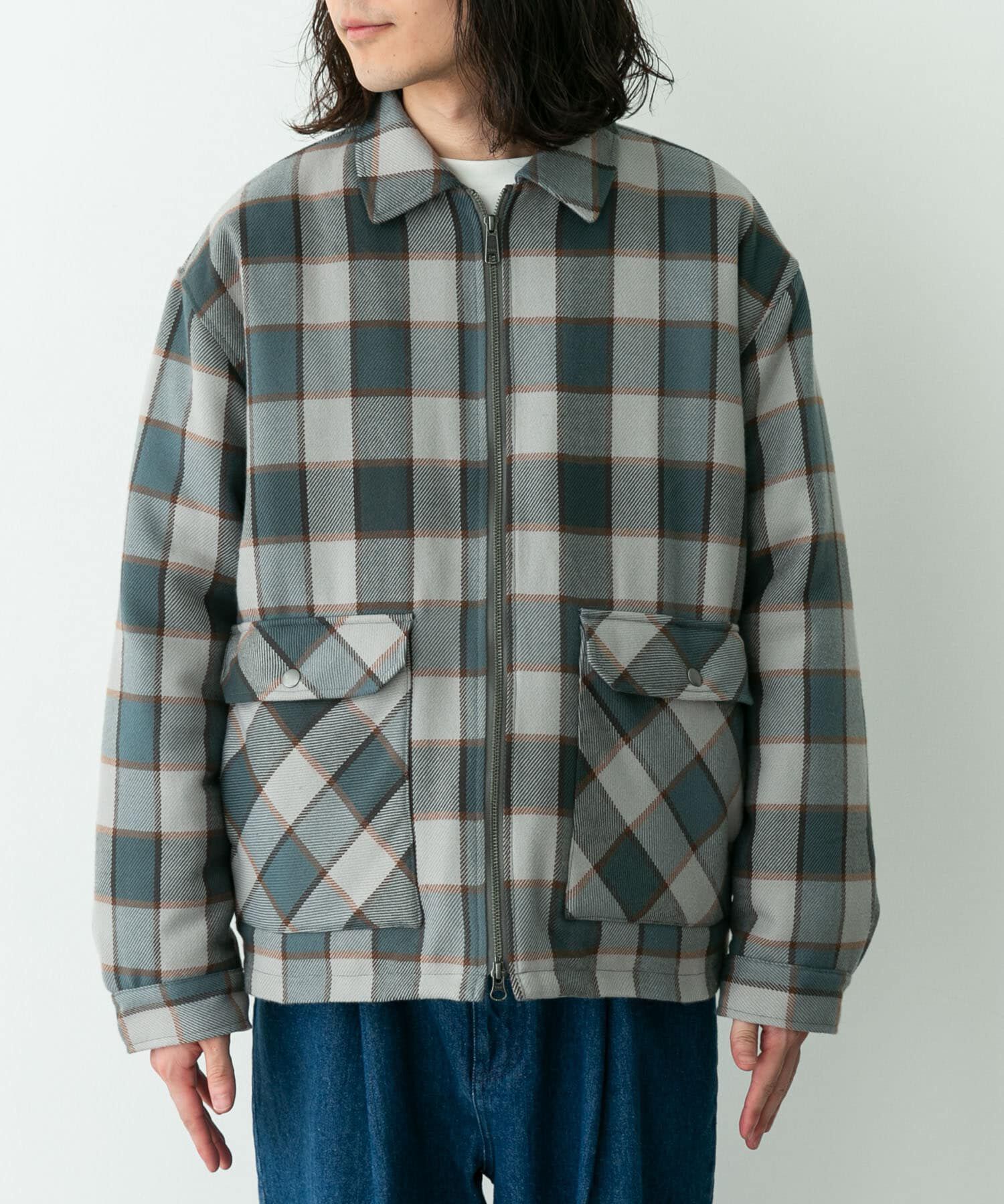 Sonny Label 「パデッドショートジップブルゾン」|ブルゾン・スタジャン|