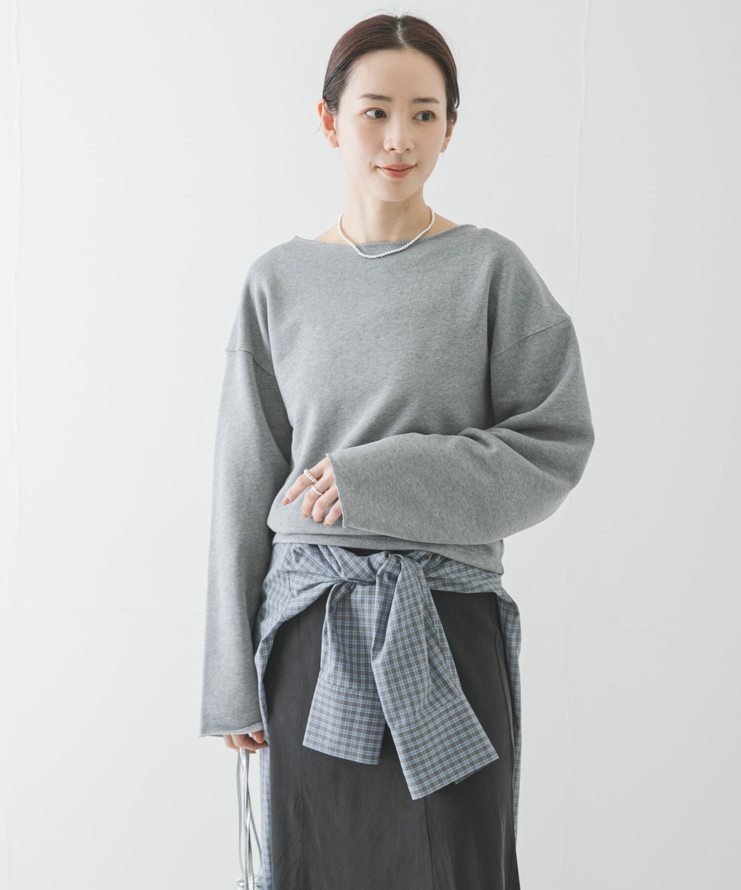 URBAN RESEARCH「カットオフショートスウェット」|スウェット・ジャージ|