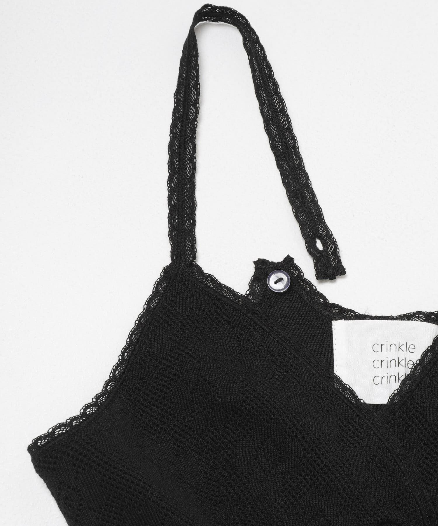 URBAN RESEARCH「crinkle crinkle crinkle　FLOWER JACQUARD KNIT CAMI」|キャミソール|