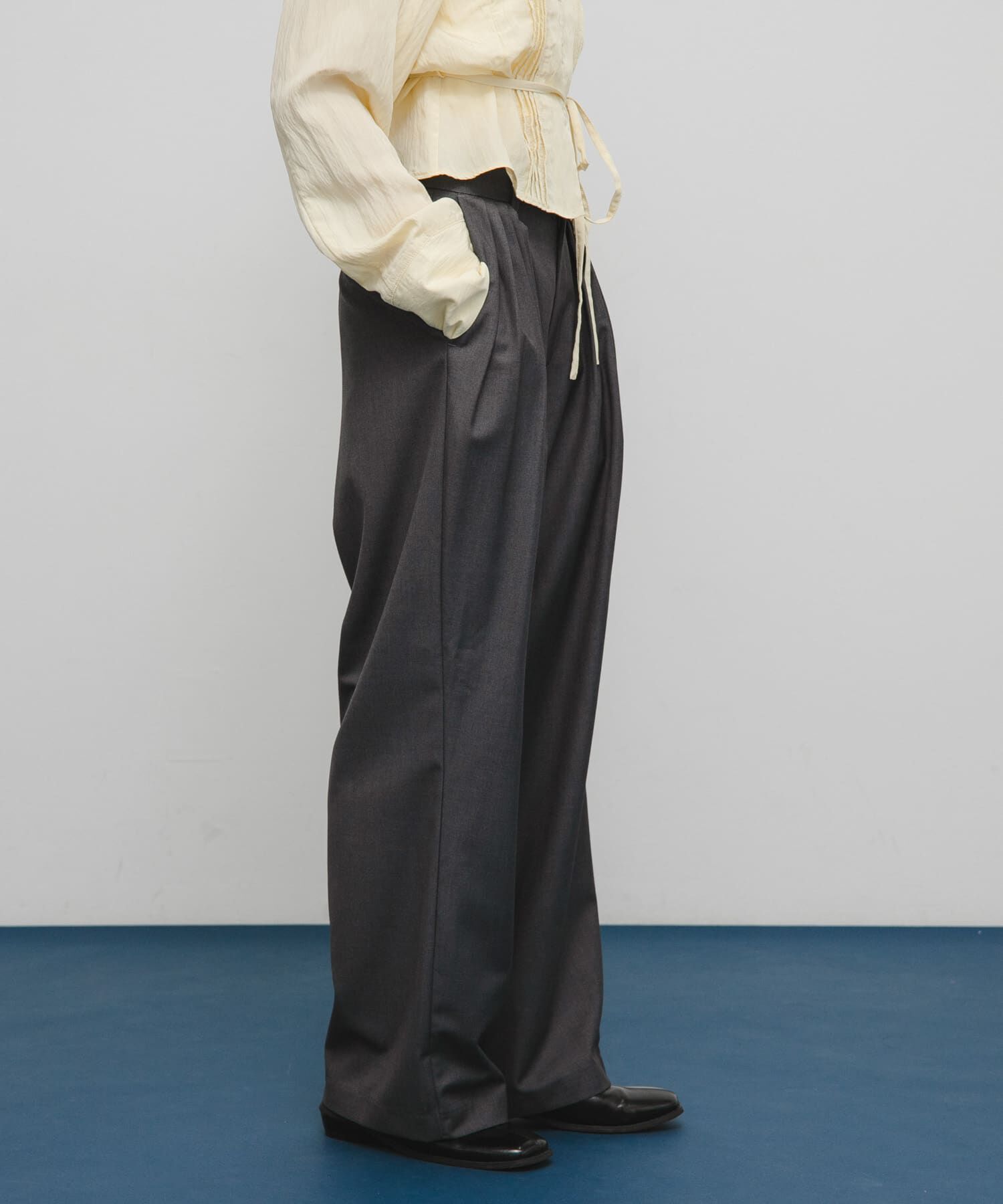  「タックデザインスラックス」|その他|