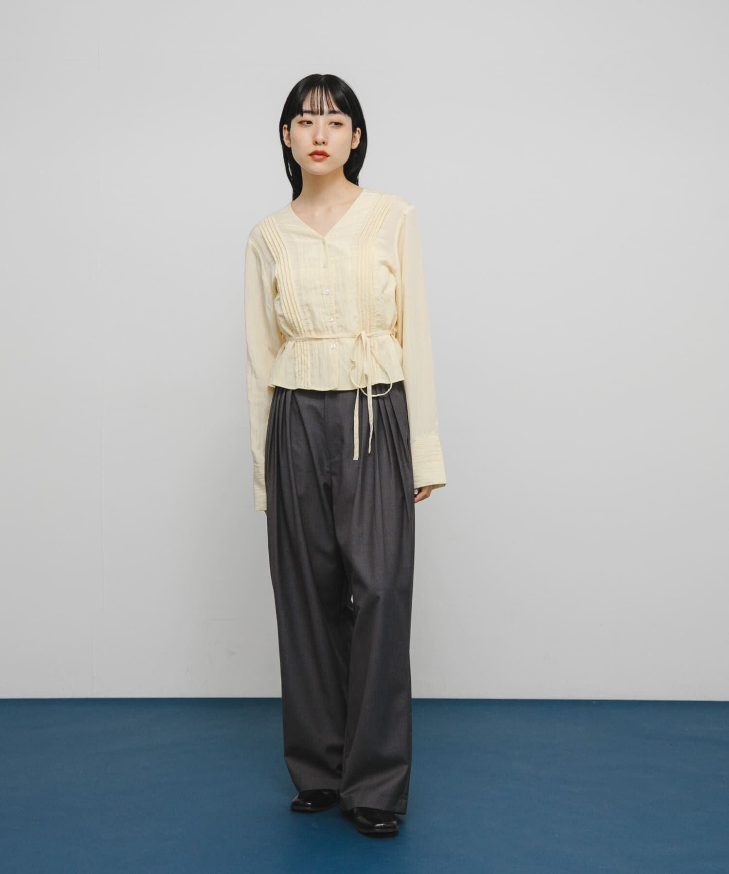  「タックデザインスラックス」|その他|