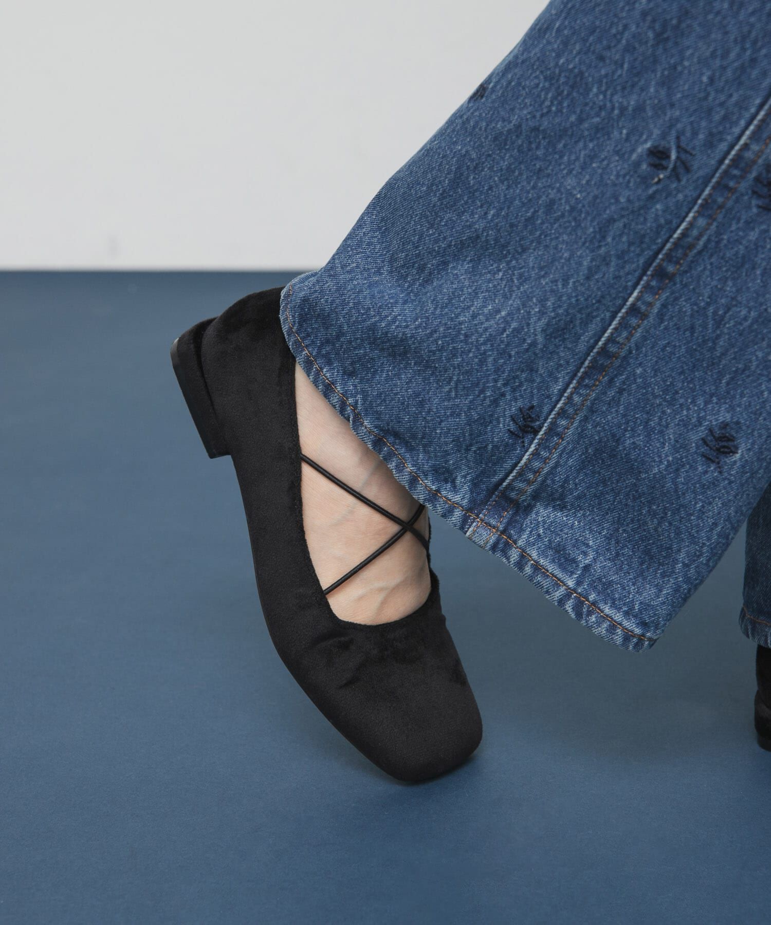  「クロスナローバレエシューズ」|バレエシューズ|