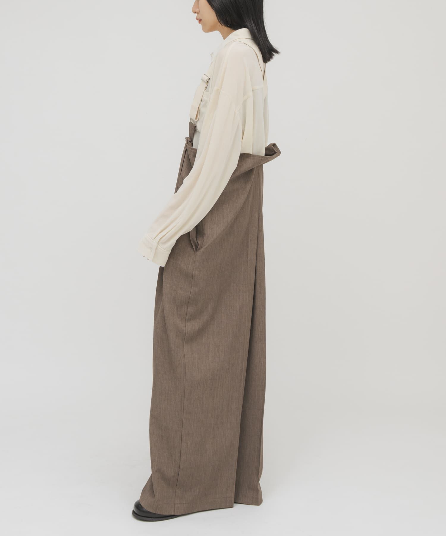  「BACKタックサスペンダーパンツ」|その他|