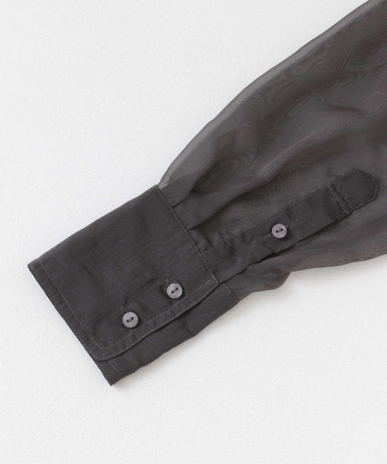 SENSE OF PLACE by URBAN RESEARCH「バンドカラーシャンブレーシアーシャツ」|シャツ・ブラウス|