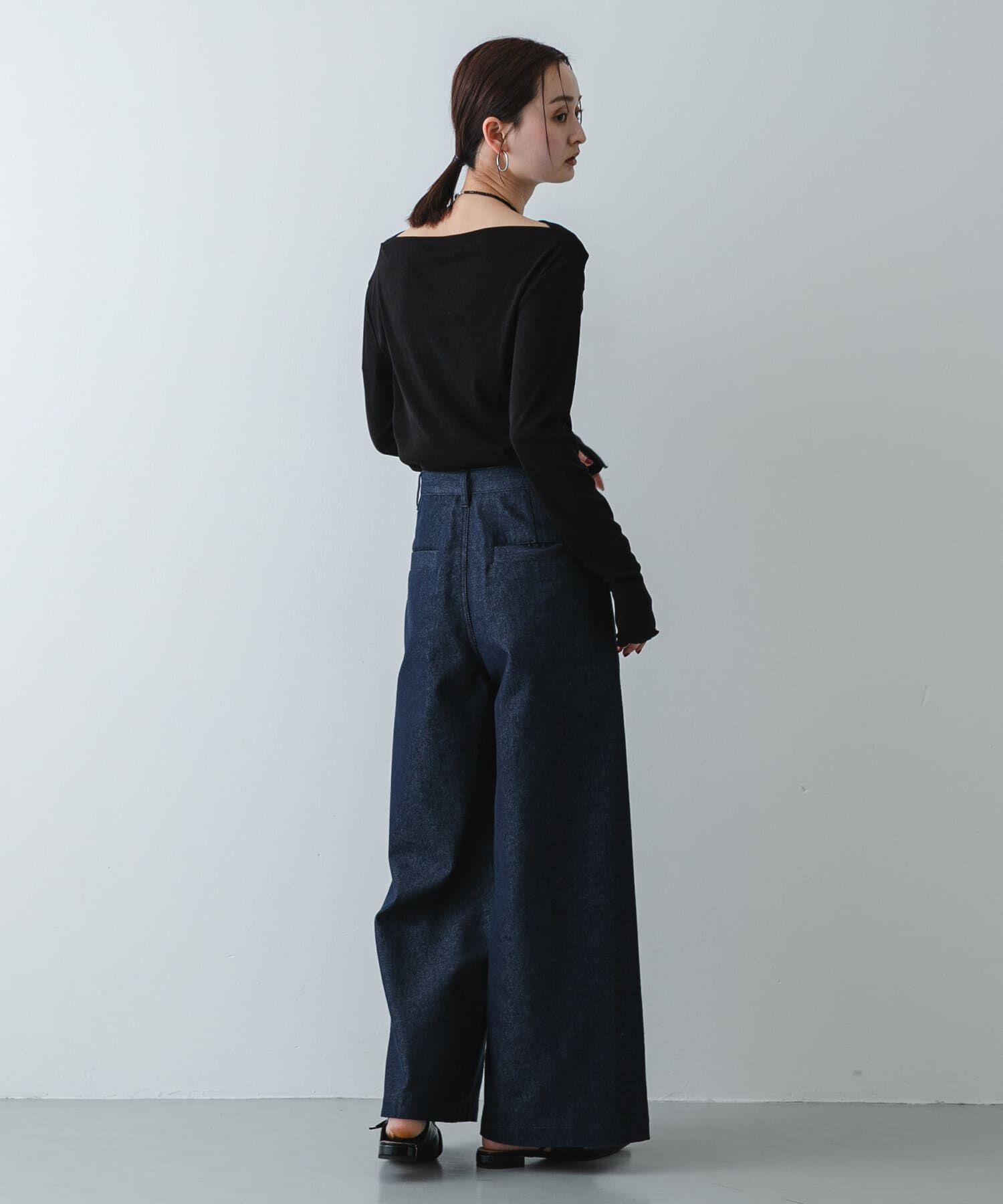 SENSE OF PLACE by URBAN RESEARCH「デニムライクスラックス」|デニム|