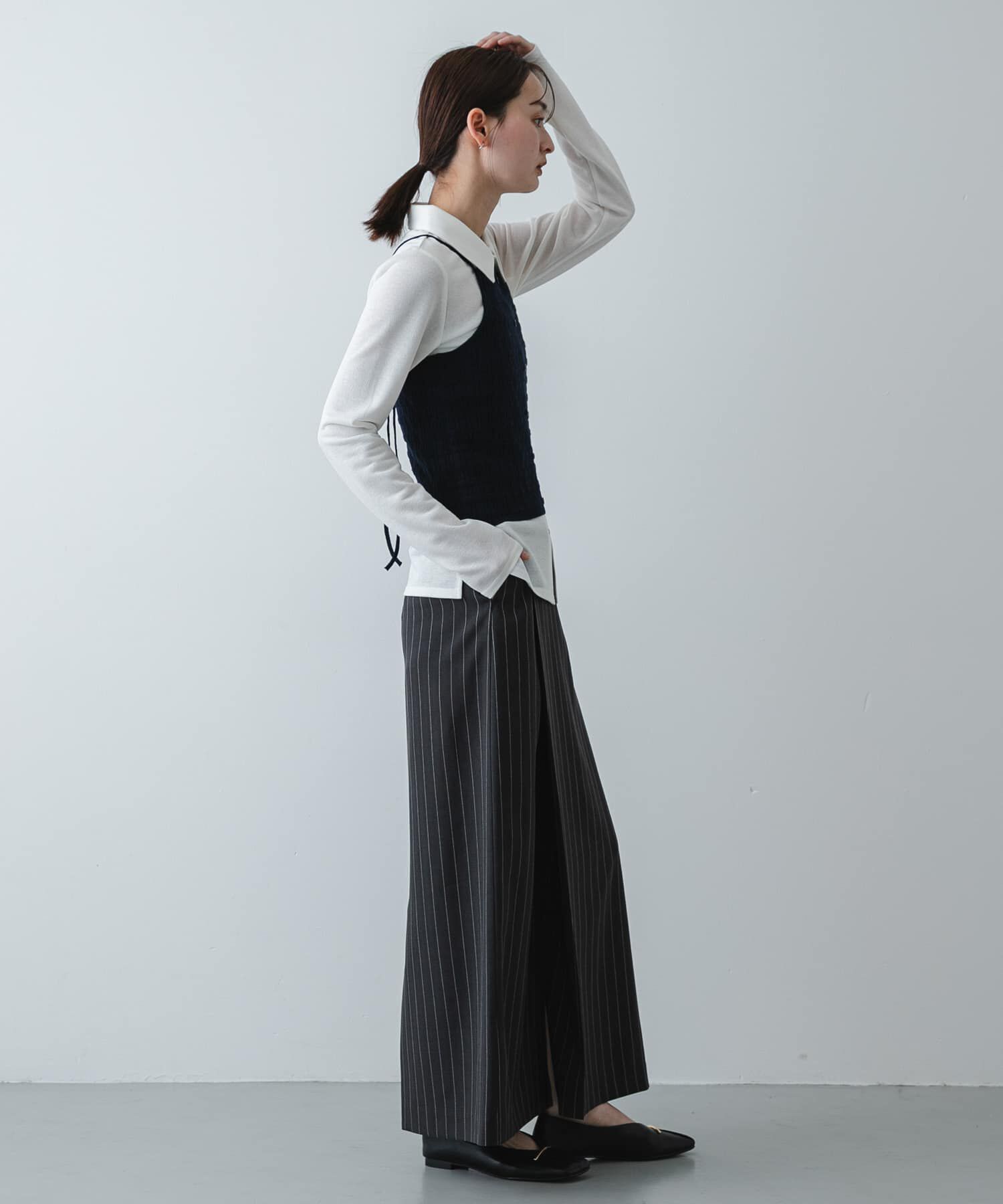 SENSE OF PLACE by URBAN RESEARCH「『洗濯可』ホルターネックボタンビスチェ」|その他|