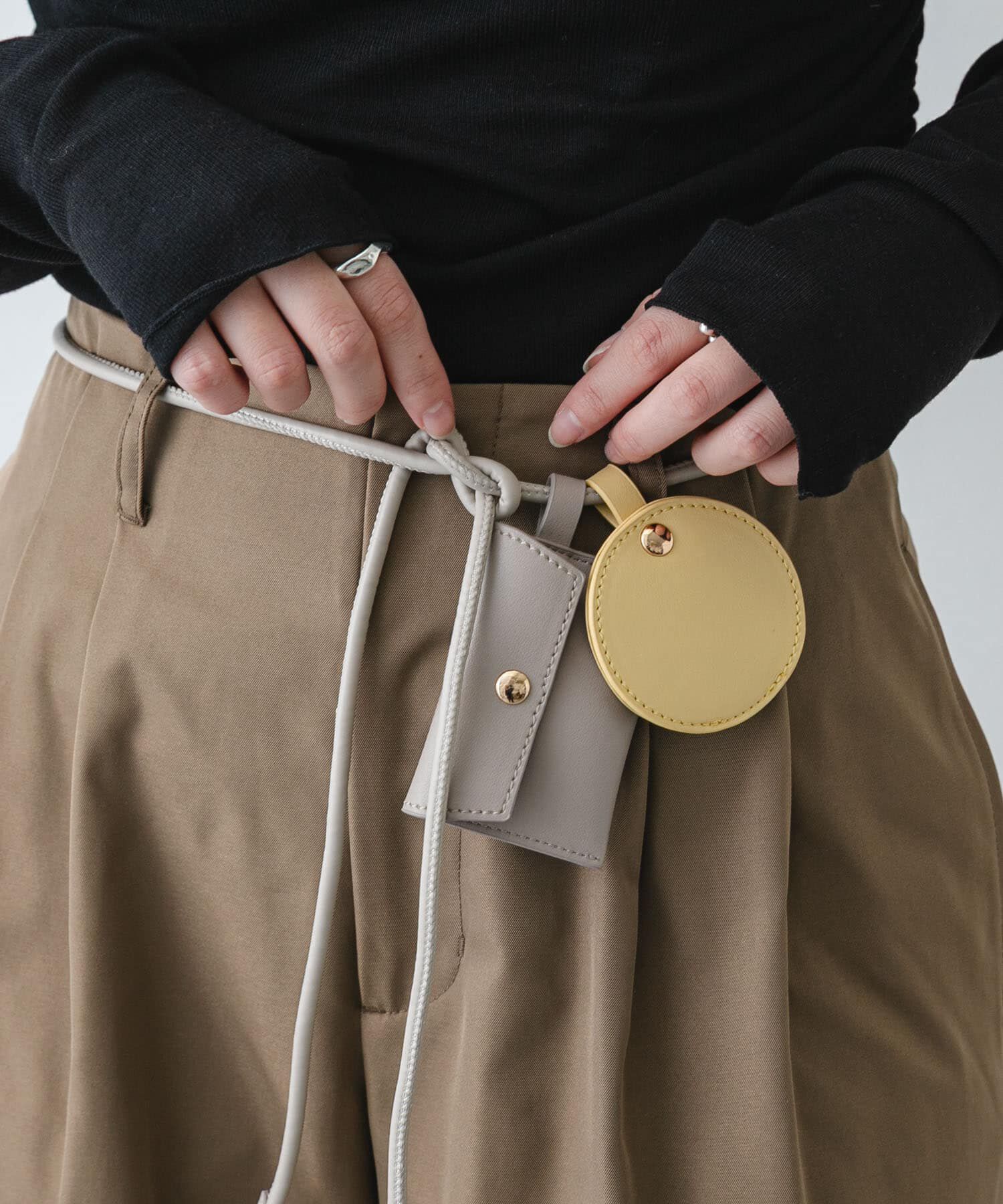 SENSE OF PLACE by URBAN RESEARCH「コンビカラーポーチツキベルト」|ベルト|