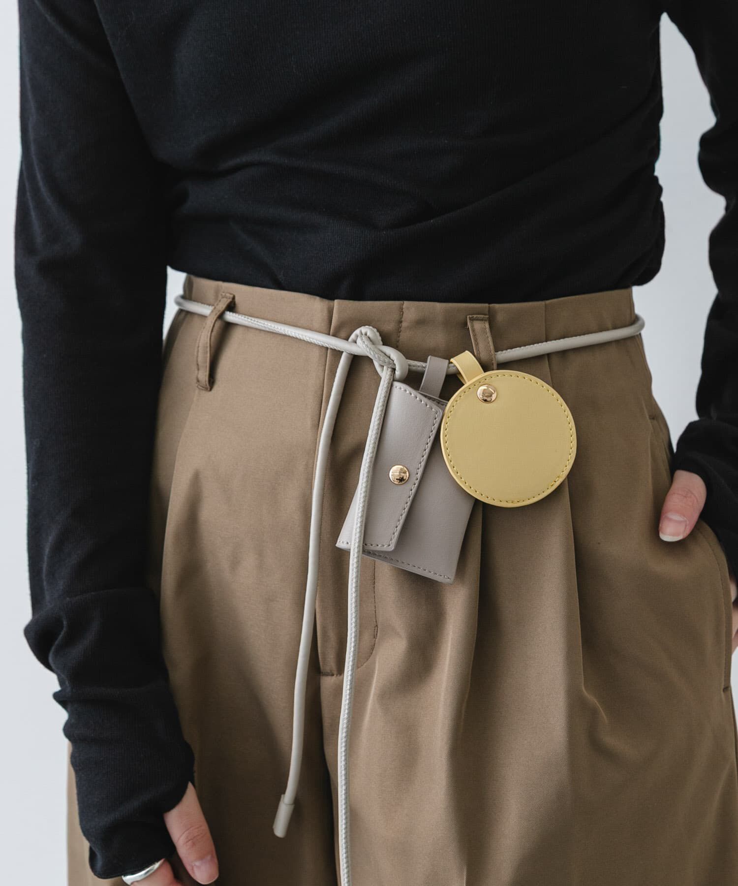 SENSE OF PLACE by URBAN RESEARCH「コンビカラーポーチツキベルト」|ベルト|