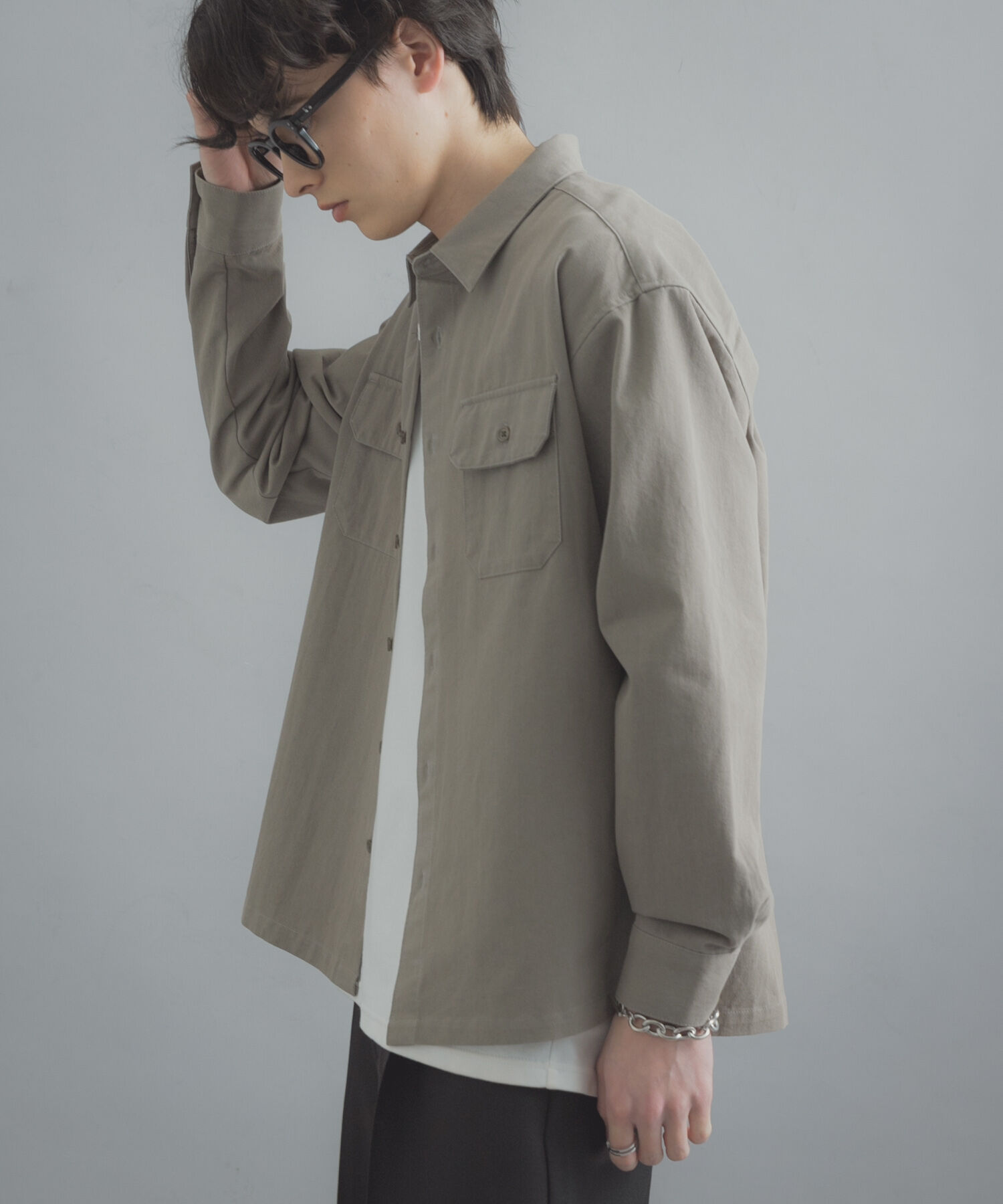 SENSE OF PLACE by URBAN RESEARCH「ダブルポケットカラーデニムシャツ」|シャツ・ブラウス|