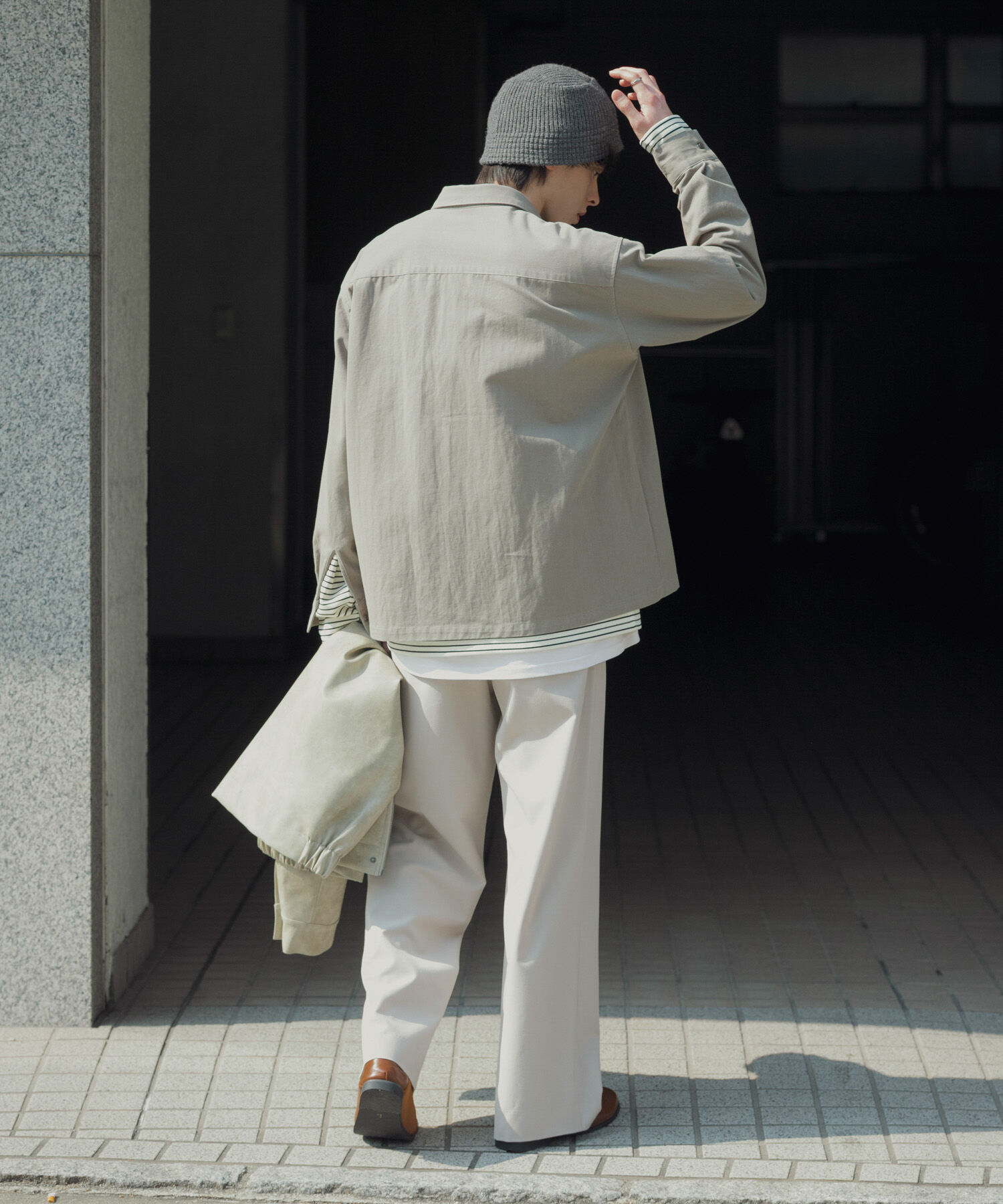 SENSE OF PLACE by URBAN RESEARCH「ダブルポケットカラーデニムシャツ」|シャツ・ブラウス|