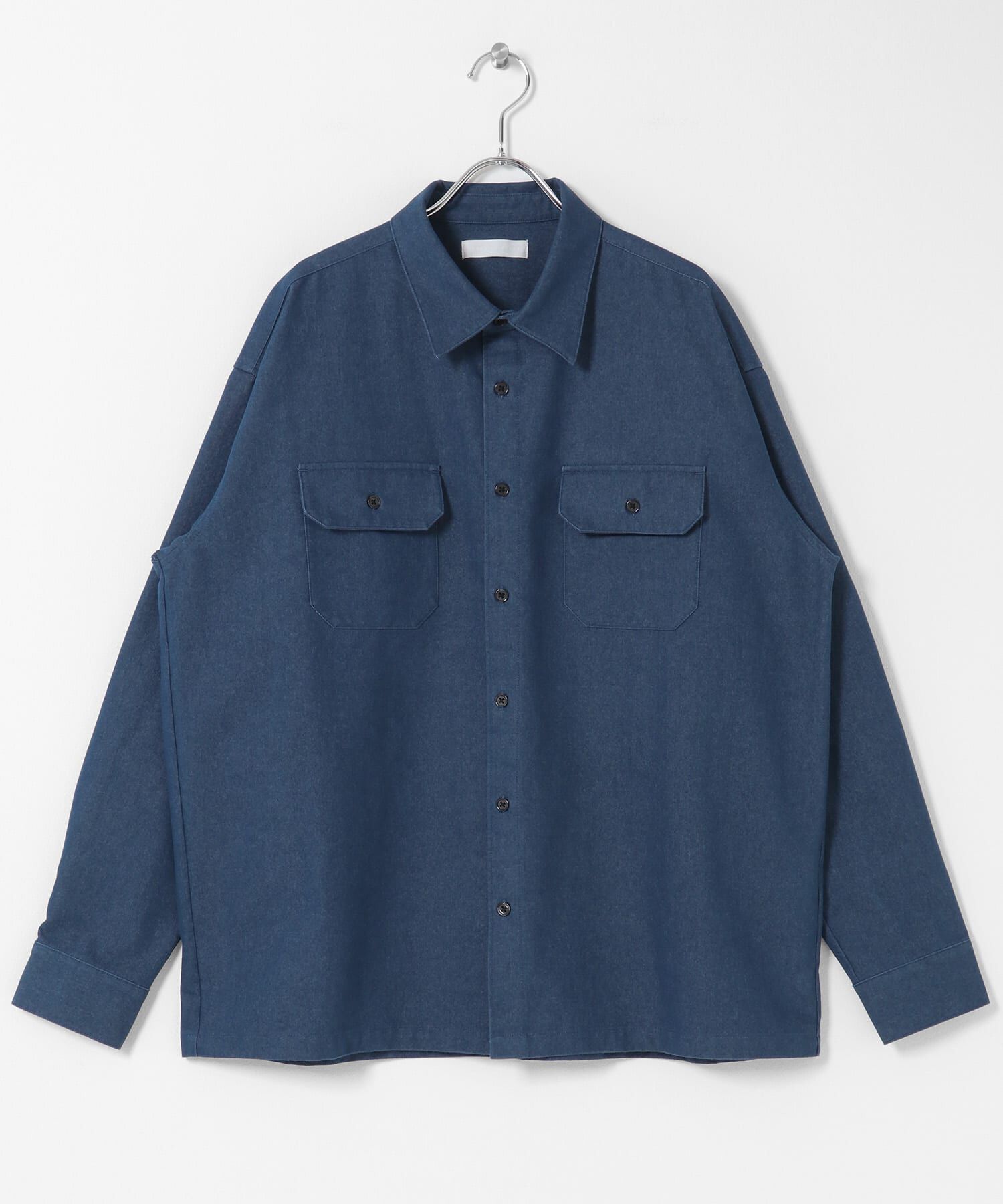 SENSE OF PLACE by URBAN RESEARCH「ダブルポケットカラーデニムシャツ」|シャツ・ブラウス|