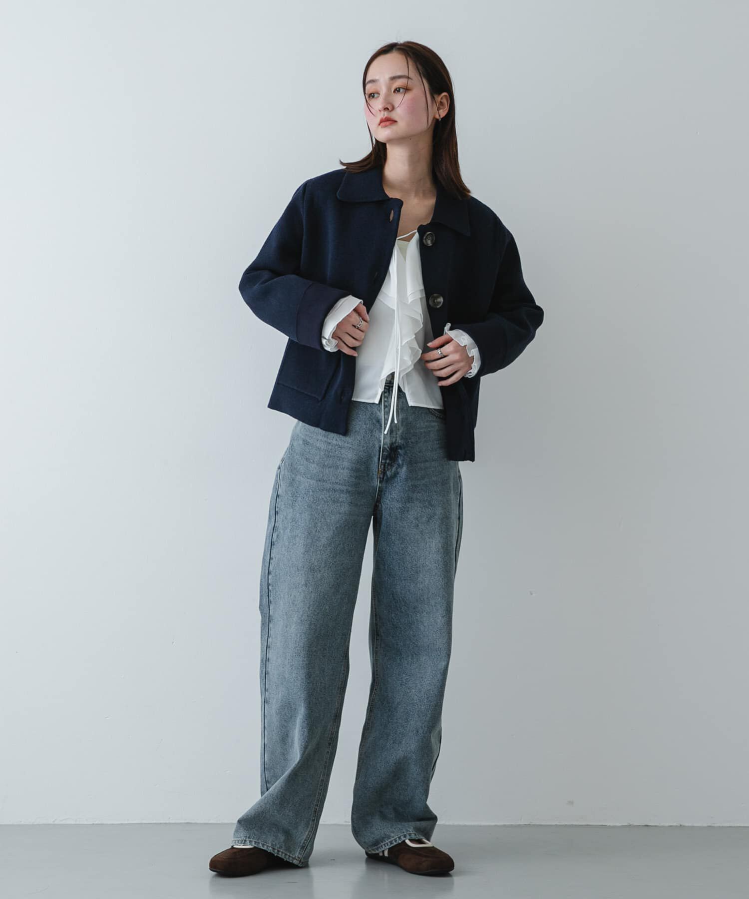 SENSE OF PLACE by URBAN RESEARCH「『軽量』フラットソールバレエスニーカー」|バレエシューズ|