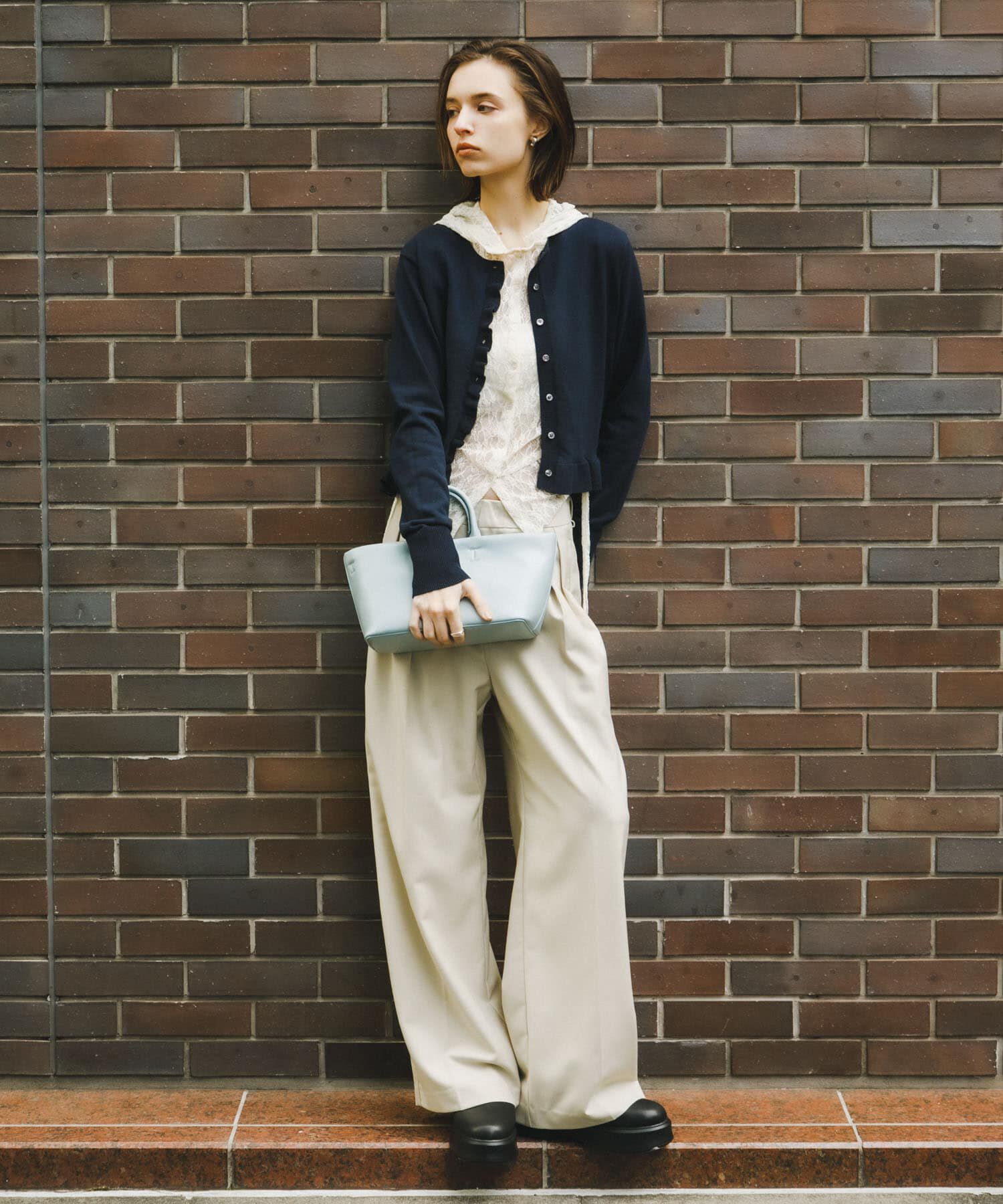 SENSE OF PLACE by URBAN RESEARCH「『洗濯可』フーディレースカットトップ」|その他|