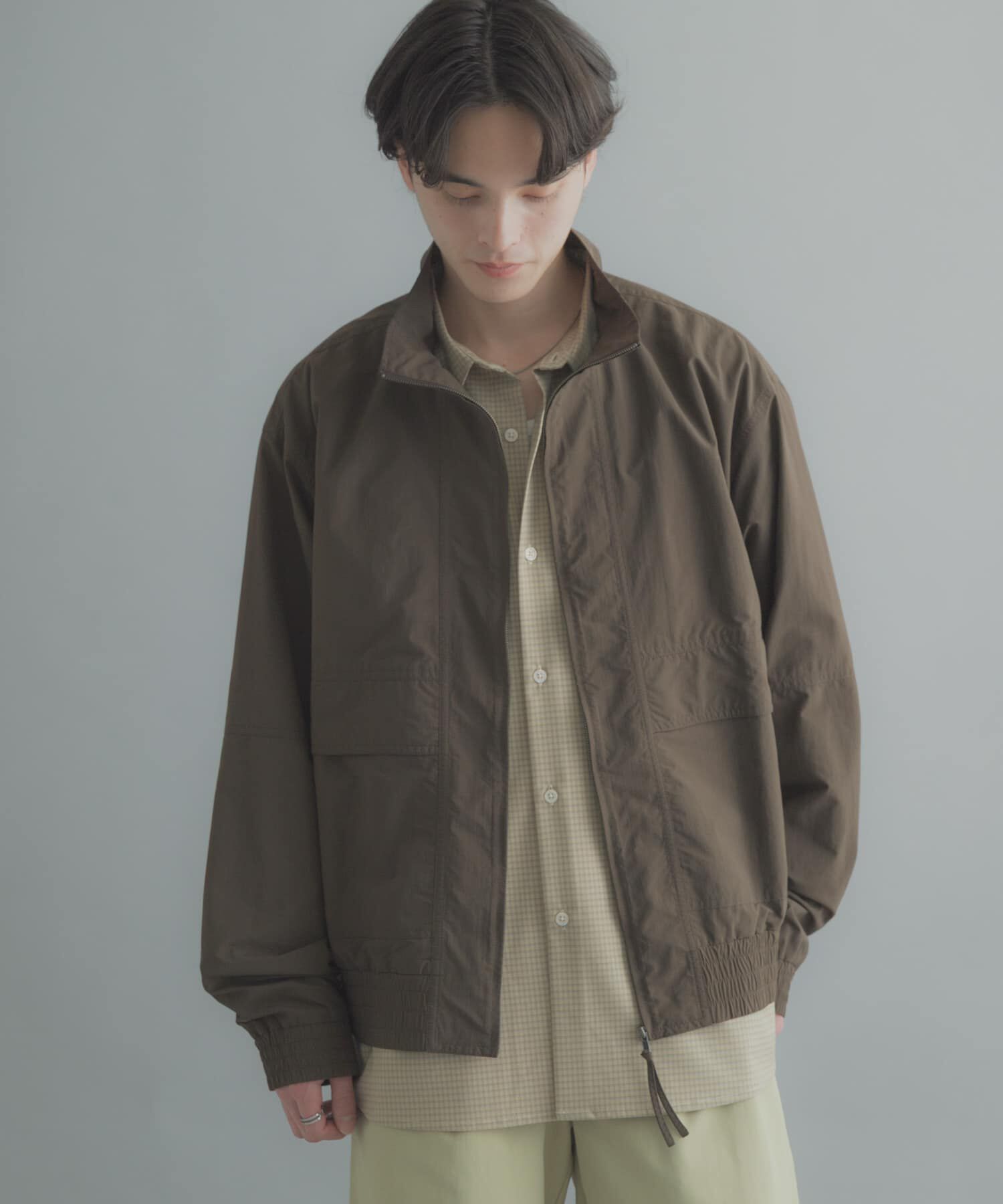 SENSE OF PLACE by URBAN RESEARCH「リップストップナイロンブルゾン」|ブルゾン・スタジャン|