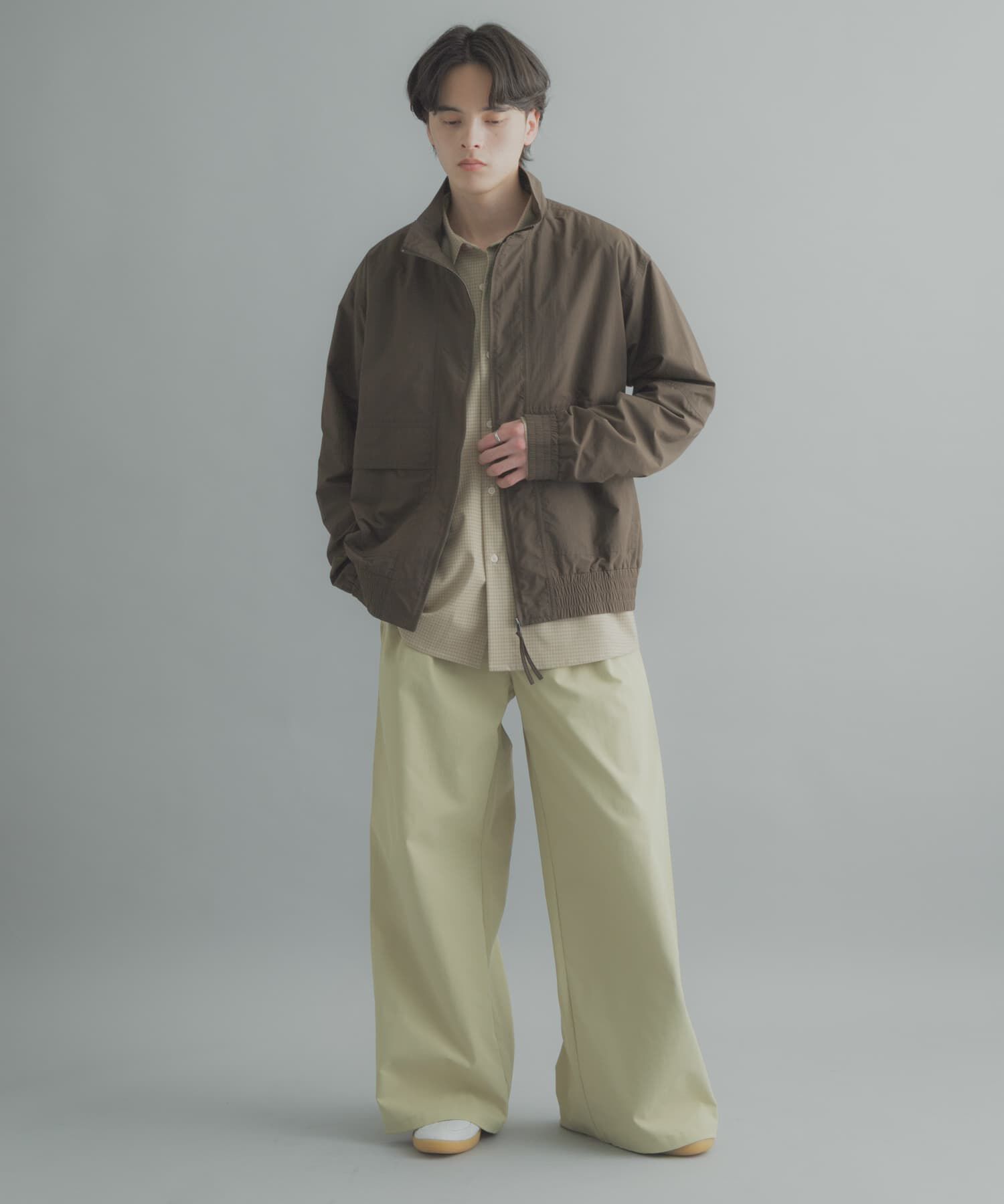 SENSE OF PLACE by URBAN RESEARCH「リップストップナイロンブルゾン」|ブルゾン・スタジャン|