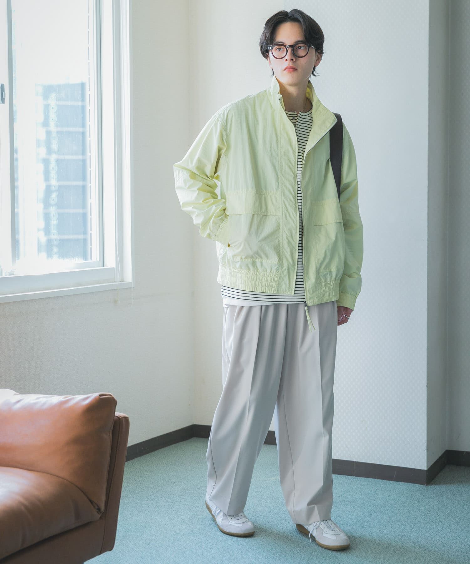 SENSE OF PLACE by URBAN RESEARCH「リップストップナイロンブルゾン」|ブルゾン・スタジャン|