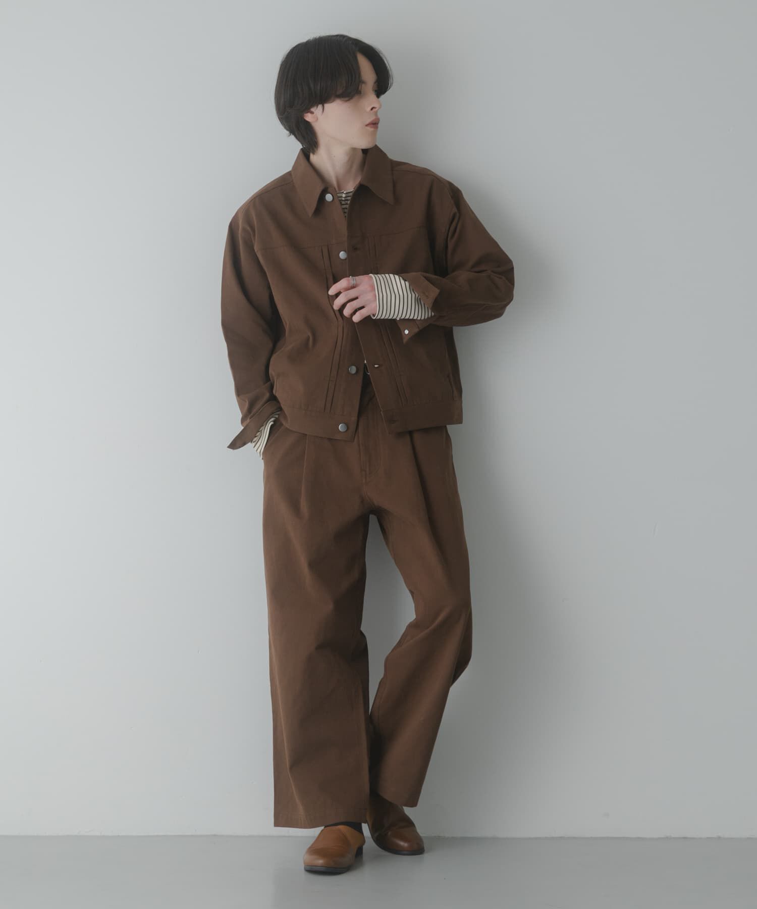 SENSE OF PLACE by URBAN RESEARCH「コットンツイルタックワイドパンツ」|その他|