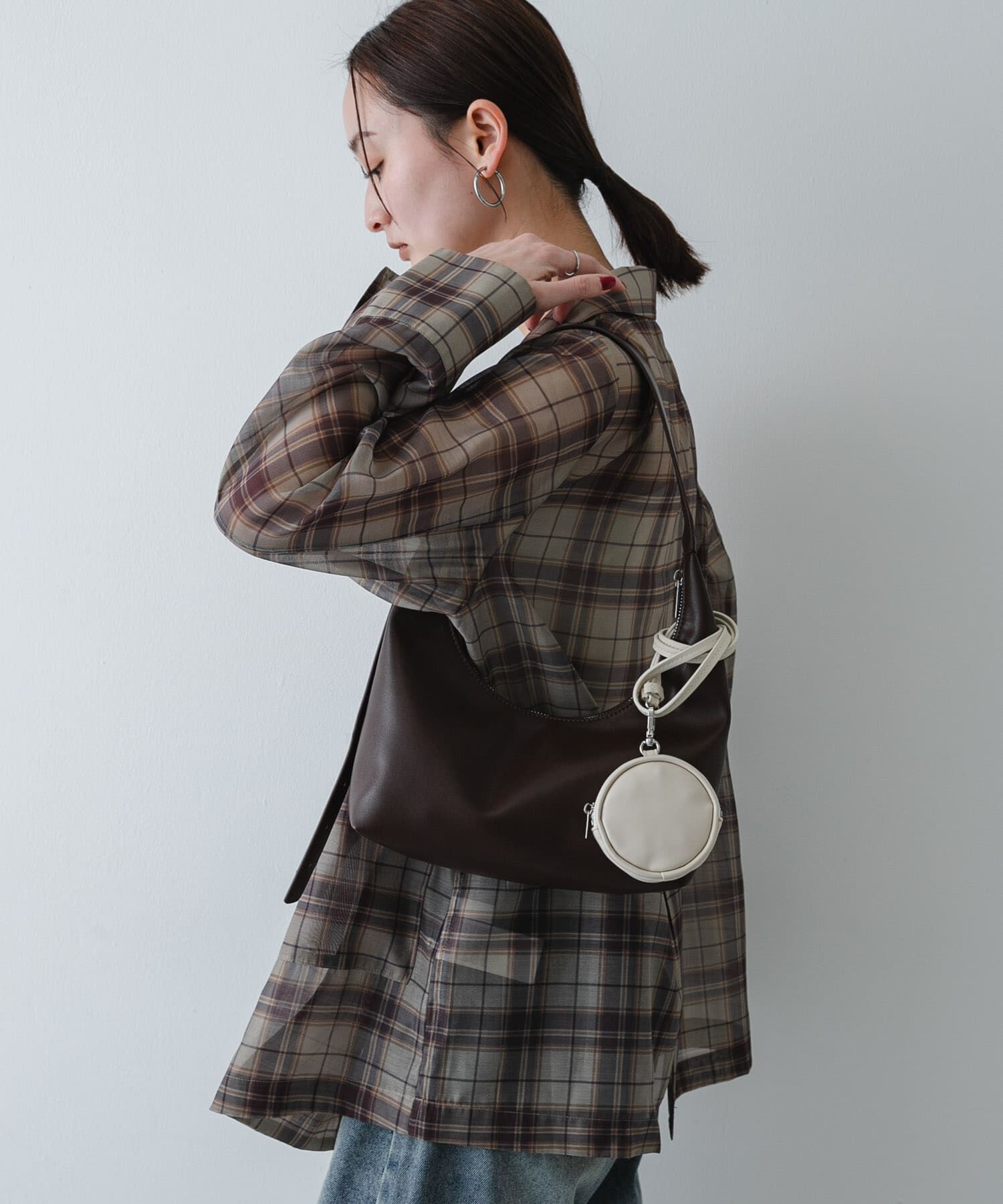 SENSE OF PLACE by URBAN RESEARCH「ラウンドポーチツキバッグ」|ハンドバッグ|