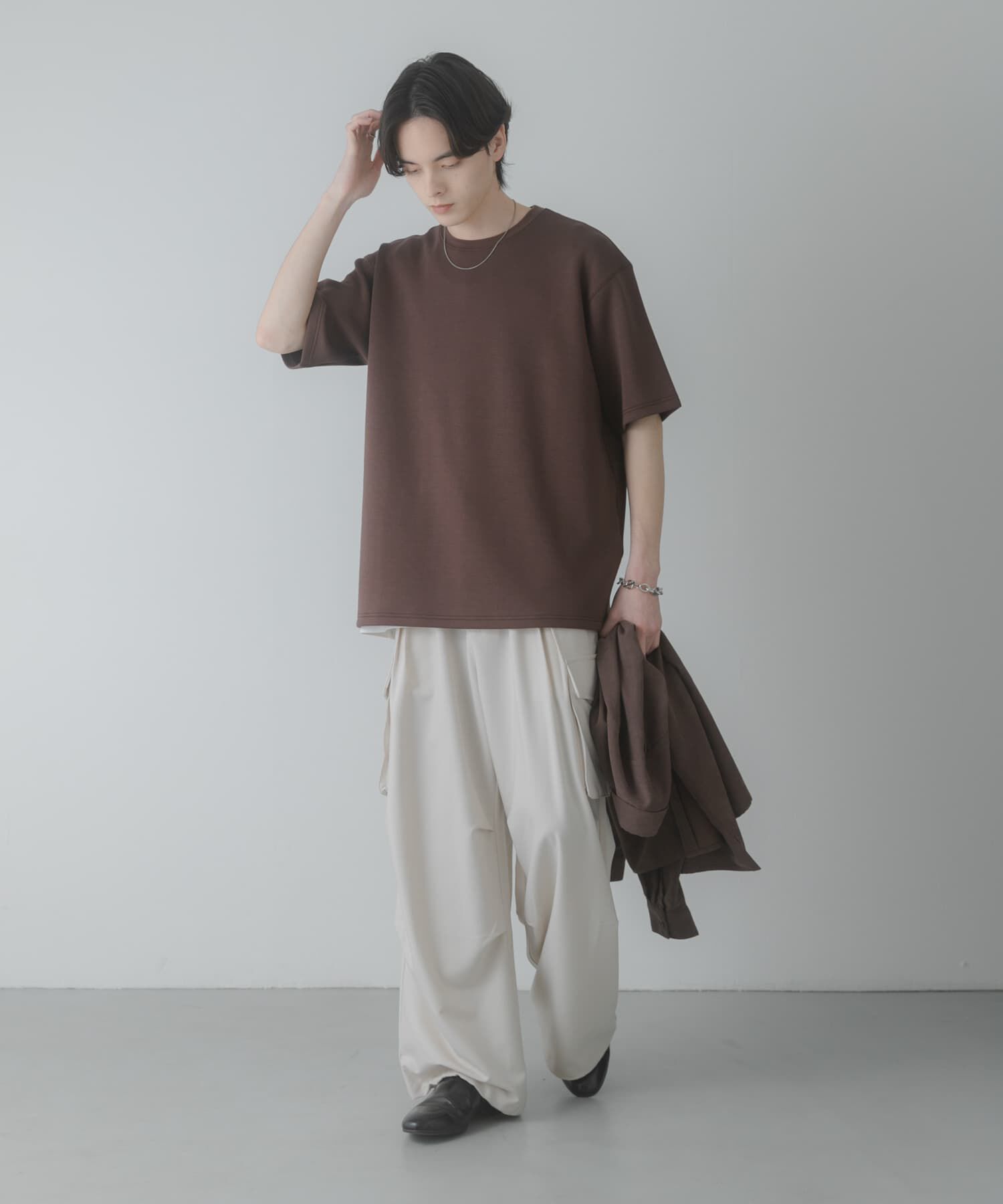 SENSE OF PLACE by URBAN RESEARCH「『一部WEB限定ｶﾗｰ』『接触冷感/速乾』ﾀﾞﾝﾎﾞｰﾙﾎﾟﾝﾁｼｮｰﾄ」|Tシャツ・カットソー|