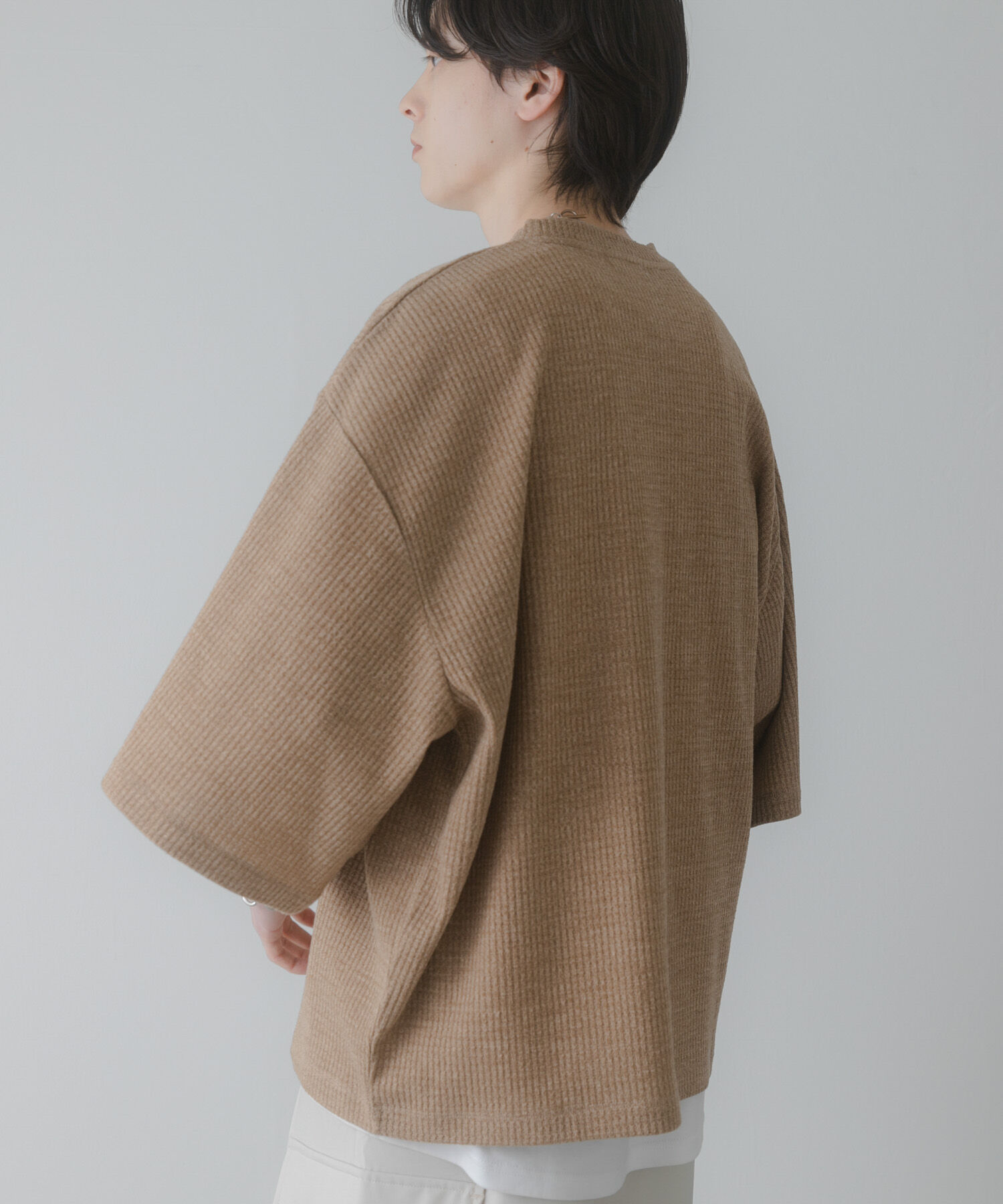 SENSE OF PLACE by URBAN RESEARCH「ソフトワッフルエクストラルーズTシャツ」|Tシャツ・カットソー|