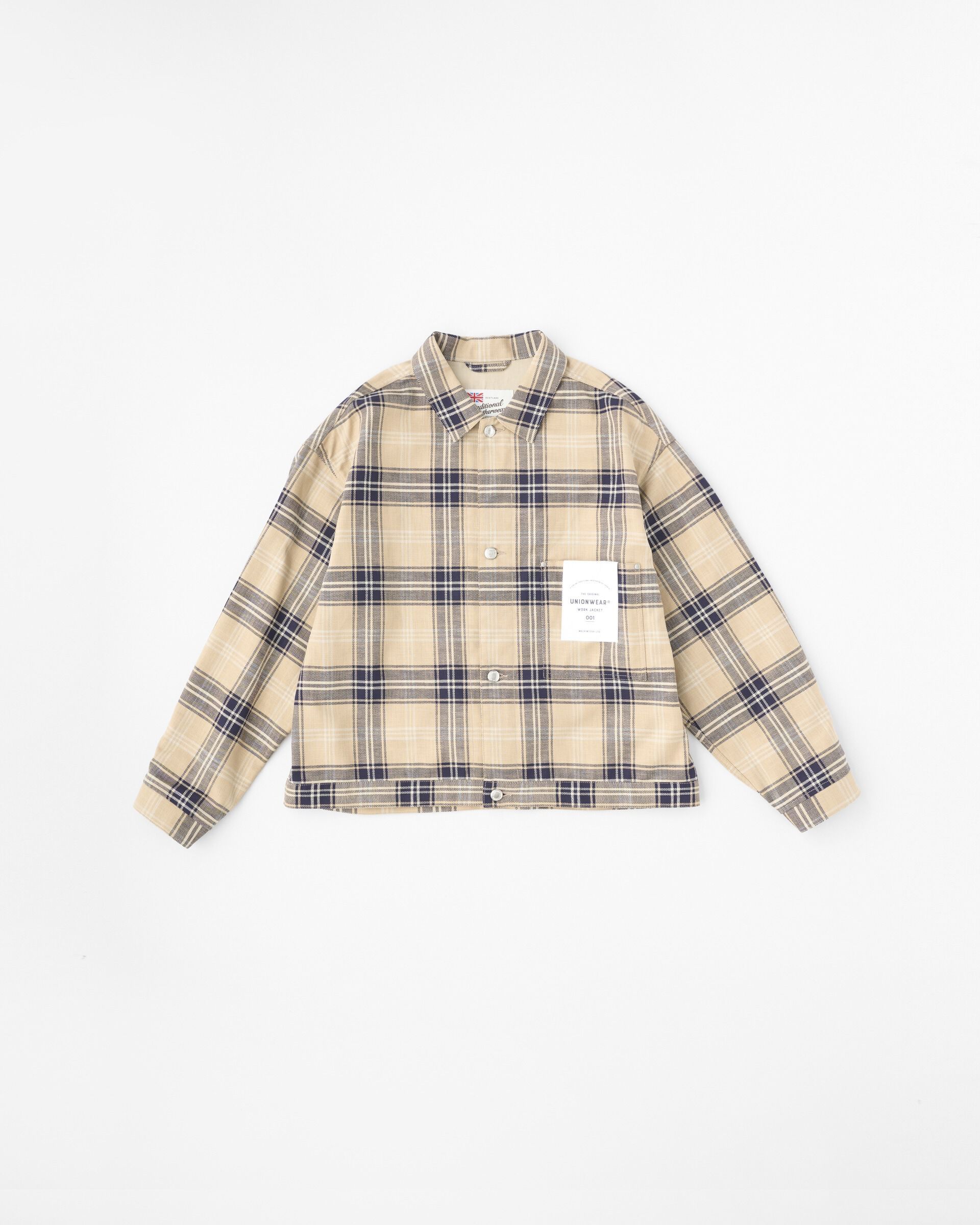 Traditional Weatherwear「WORK JACKET 001」|その他|ﾍﾞｰｼﾞｭ&times;ﾈｲﾋﾞｰﾁｪｯｸ