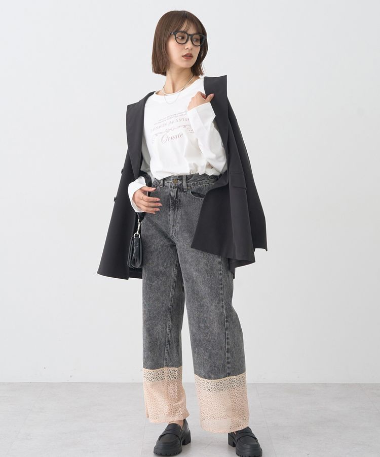 earth music&ecology「アソートグラフィックロンTEE」|Tシャツ・カットソー|