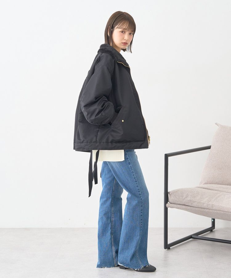 earth music&ecology「リバーシブルMA-1」|ブルゾン・スタジャン|