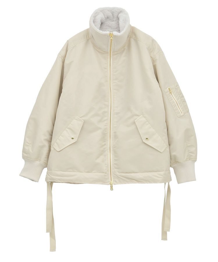 earth music&ecology「リバーシブルMA-1」|ブルゾン・スタジャン|